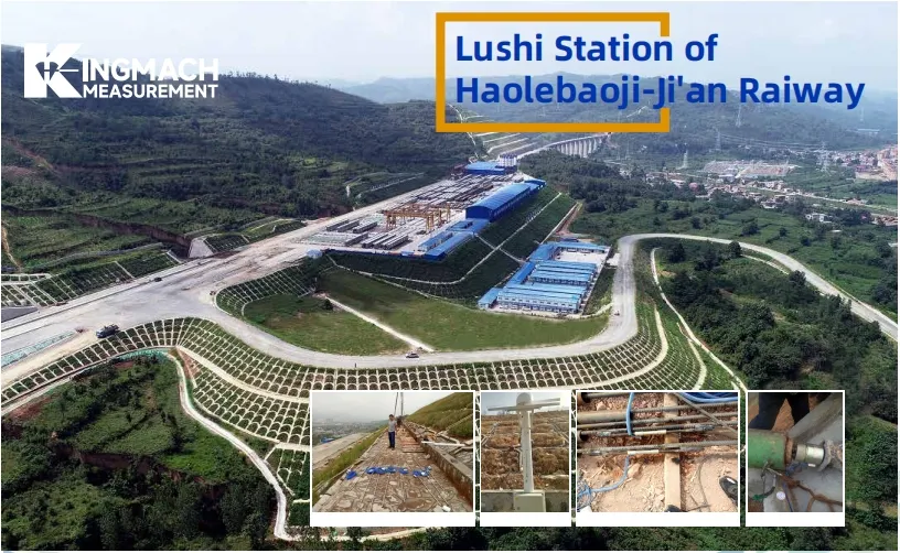 Haolebaoji-Ji'an Demiryolunun Lushi İstasyonu