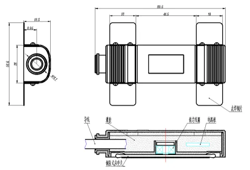 Akıllı titreşimli tel gerinim ölçer (yüzey kaynaklı model) JMZX-206HAT resim 6
